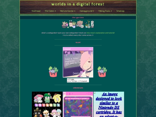 webgardenlinks screenshot