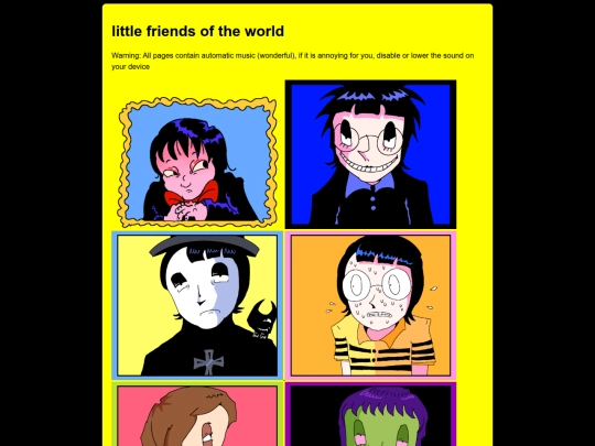 Characters screenshot