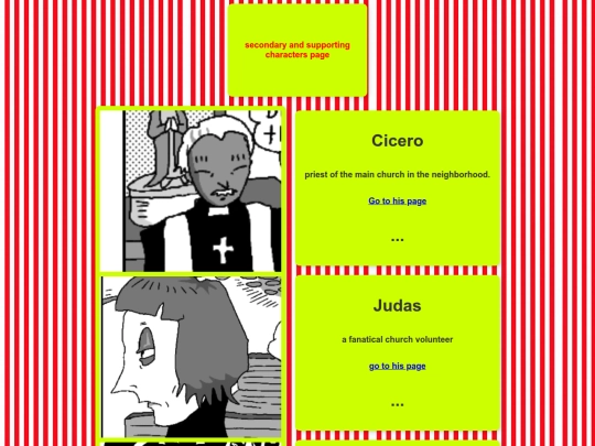 secondarycharacters screenshot