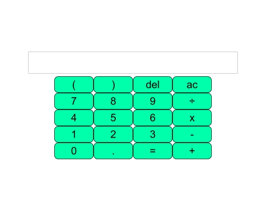 HTML/calculator2 screenshot