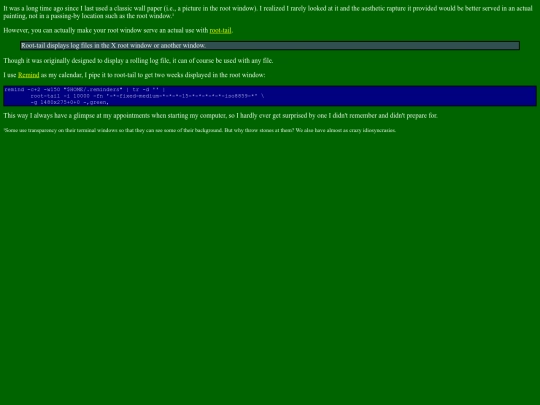 unix/root-tail screenshot