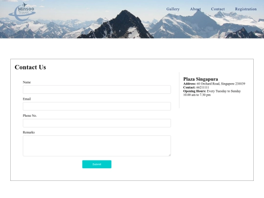 ContactUs screenshot