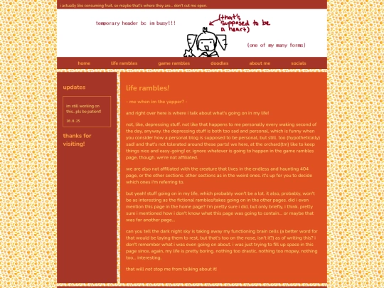 liferambles screenshot