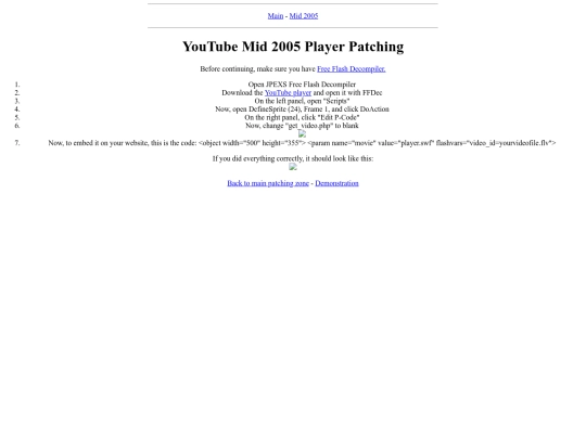 yt/2005mc screenshot