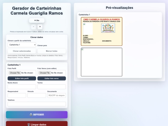 carteirinha screenshot
