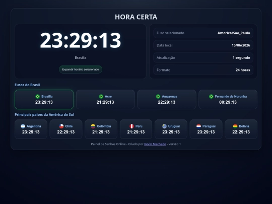 relogio screenshot