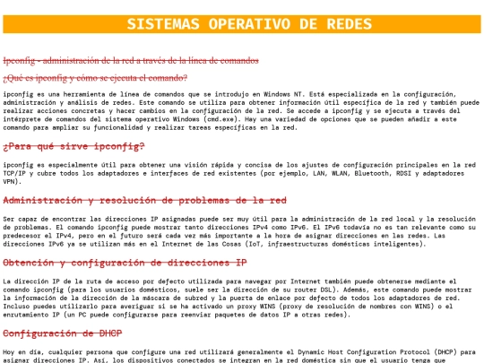 SISTEMAS OPERATIVO DE REDES screenshot