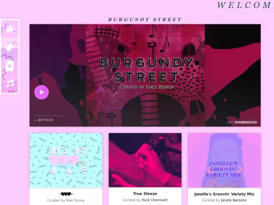 burgundy screenshot