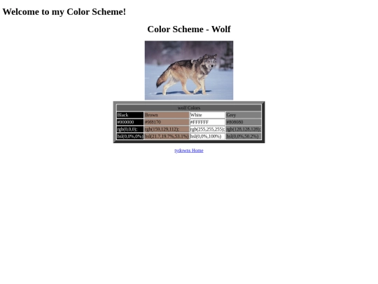 Color screenshot