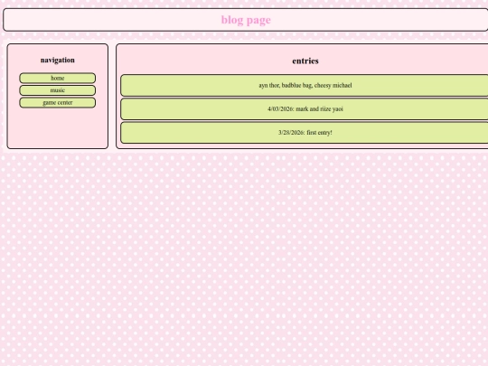 blogpage screenshot