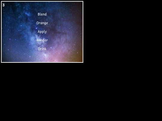 begin/machine screenshot