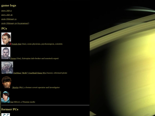 saturn screenshot
