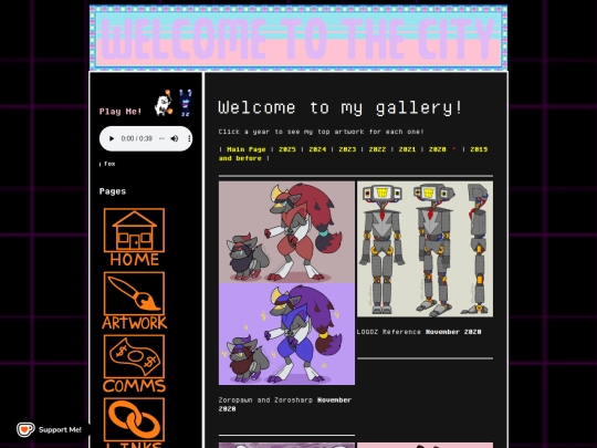 Artwork/2020 screenshot