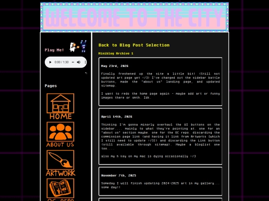 blogs/miniblogs screenshot