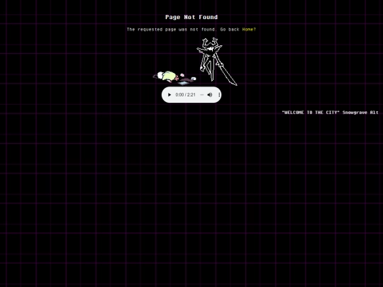 not_found screenshot