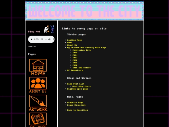 sitemap screenshot