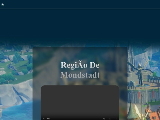 Mondstad/Site de mondstad screenshot