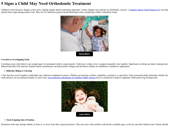 5SignsaChildMayNeedOrthodonticTreatment screenshot