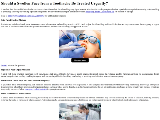 ShouldaSwollenFacefromaToothacheBeTreatedUrgently screenshot