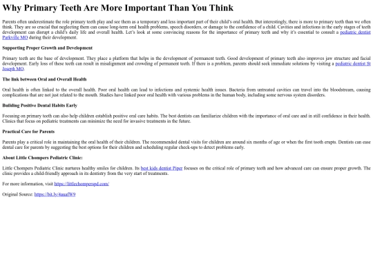 WhyPrimaryTeethAreMoreImportantThanYouThink screenshot