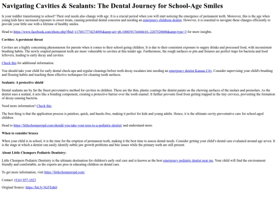 navigating-cavities--sealants screenshot