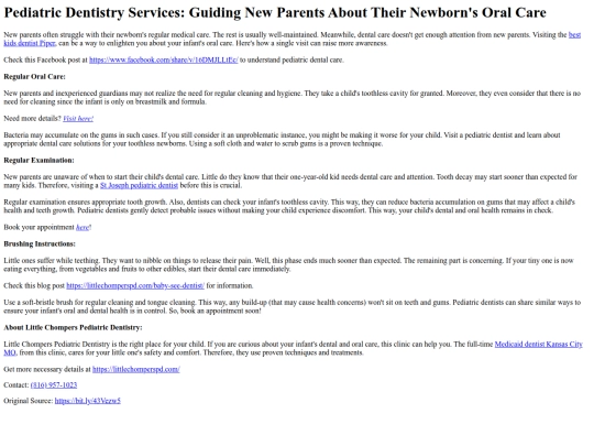 pediatric-dentistry-services screenshot