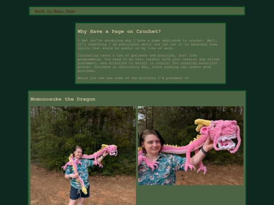 Interests/Crocheting screenshot