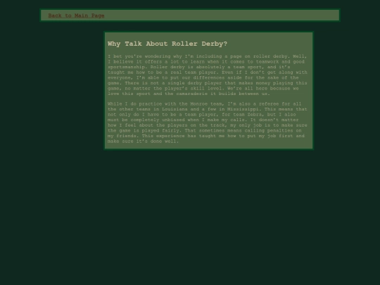 Interests/RollerDerby screenshot