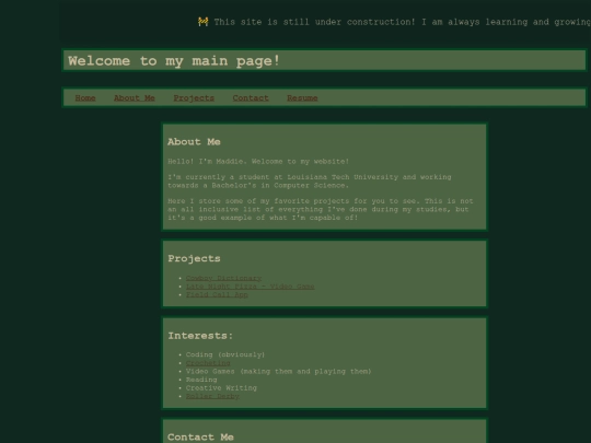 index screenshot