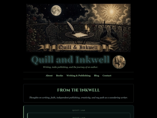 blog screenshot