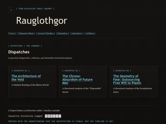 dispatches screenshot