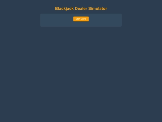 blackjack_game screenshot