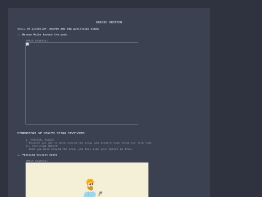 sections/health-section screenshot