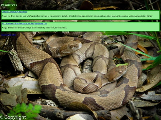 resources screenshot