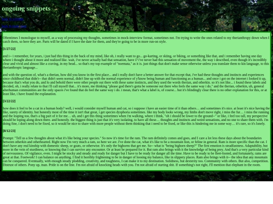 writings/snippets1 screenshot