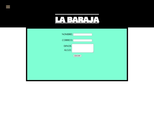 Web personal/formulario screenshot
