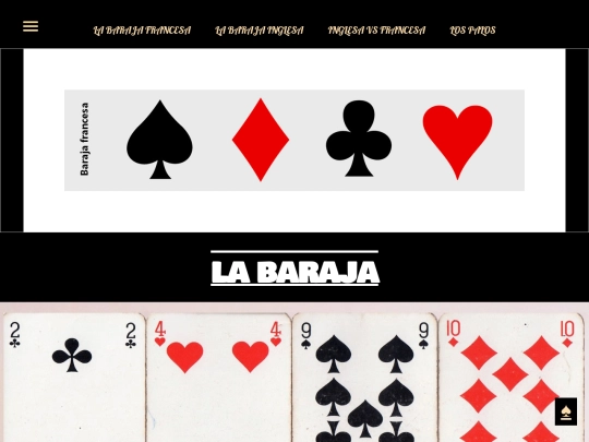 Web personal/labarajafrancesaeinglesa screenshot