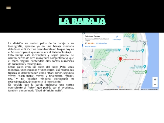 Web personal/topkapi screenshot
