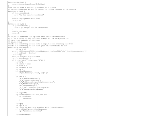 javascriptlib screenshot