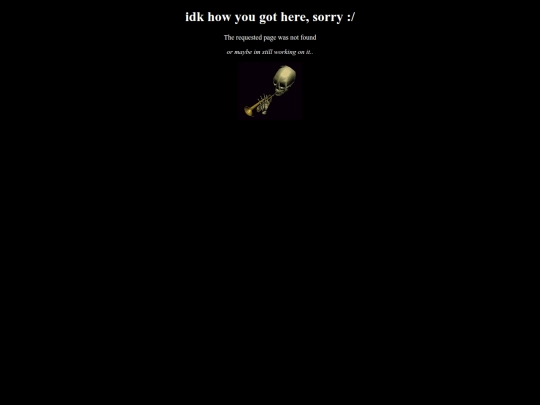 not_found screenshot