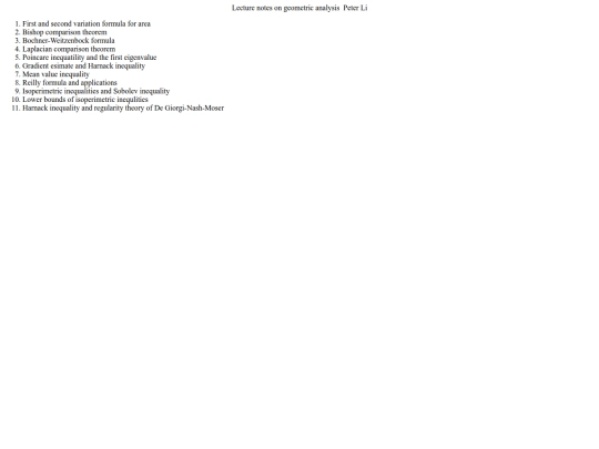 GeometricAnalysis/GeometricAnalysis(Li) screenshot