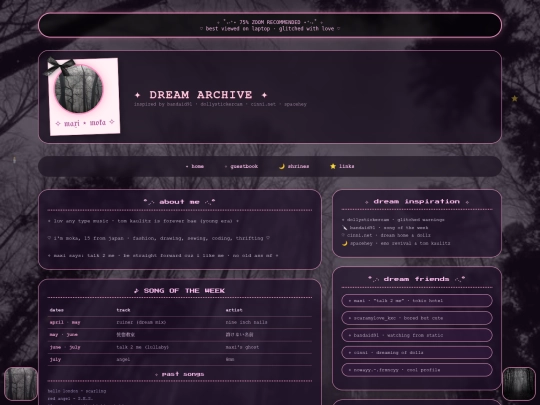 newweb/MOKA screenshot