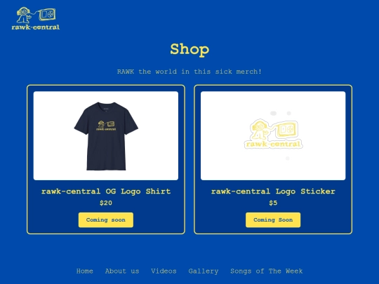 shop screenshot