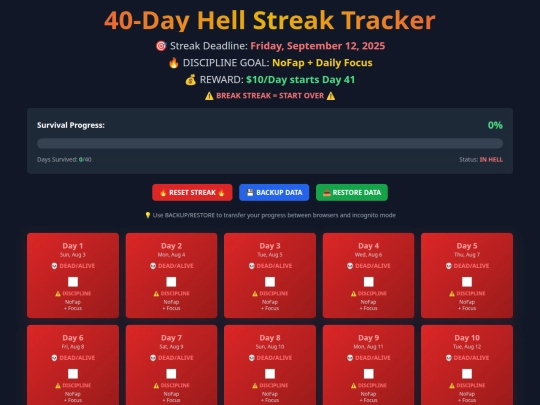 streak-tracker screenshot