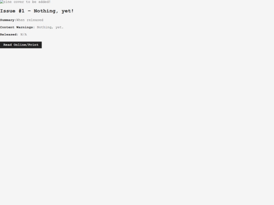 zines screenshot