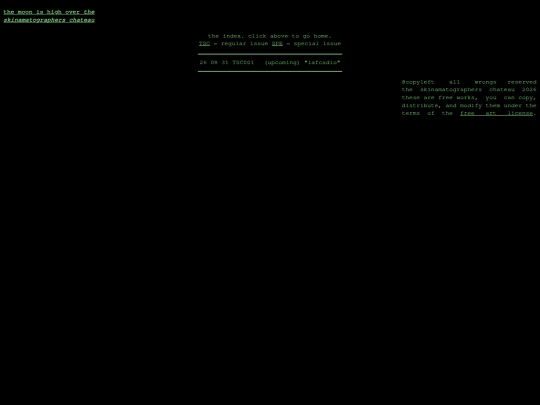 index screenshot