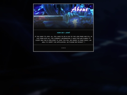 about/joining screenshot
