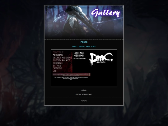 gallery/fonts/devilmaycry screenshot