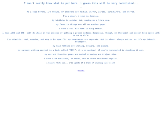 about-me screenshot