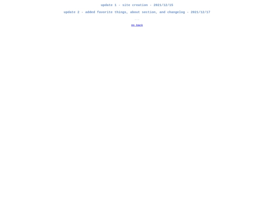 changelog screenshot